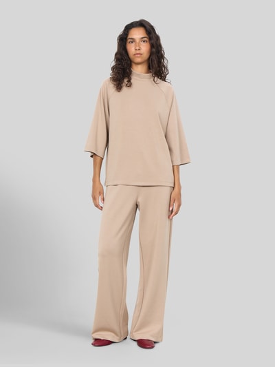 Soyaconcept Loose fit sweatshirt van modalmix model 'BANU' Camel - 1