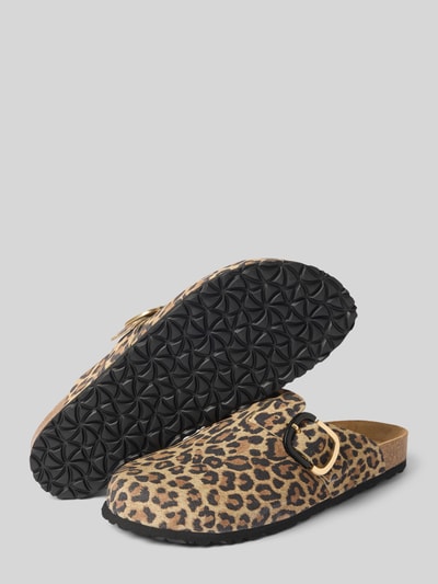 Tamaris Huisschoenen van echt leer  Beige - 4