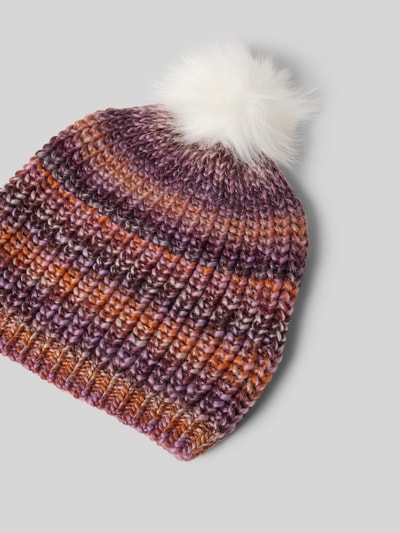 s.Oliver RED LABEL Muts met pompon Fuchsia - 2