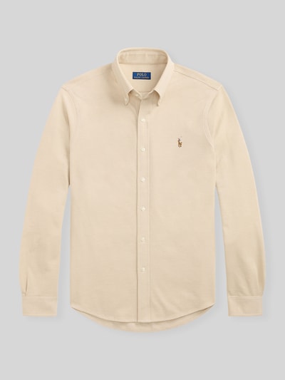 Polo Ralph Lauren Koszula casualowa o kroju regular fit z czystej bawełny Beżowy 2