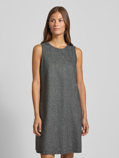 Marc O'Polo Fließendes Freizeitkleid aus Woll-Mix Mittelgrau 4