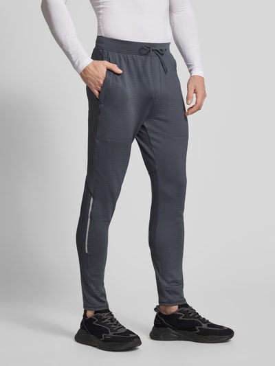 Under Armour Regular Fit Sweatpants mit Reißverschlusstaschen Modell 'Vanish' Anthrazit 4