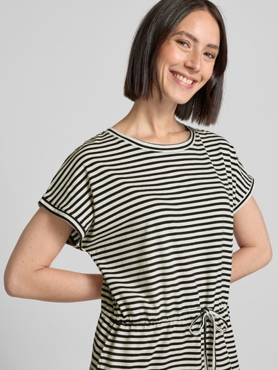 B.Young Knielanges Kleid mit Tunnelzug Modell 'PANDINNA' Black 3