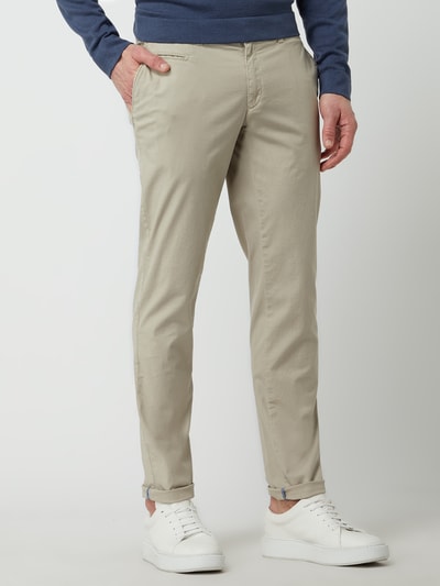 Brax Chino met stretch, model 'Fabio' Beige - 4