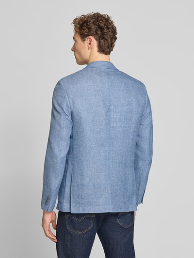 s.Oliver BLACK LABEL Regular Fit Anzugsakko aus Leinen-Mix Hellblau 5