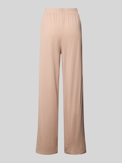 BOSS Relaxed fit pyjamabroek van lyocellmix  Beige - 3