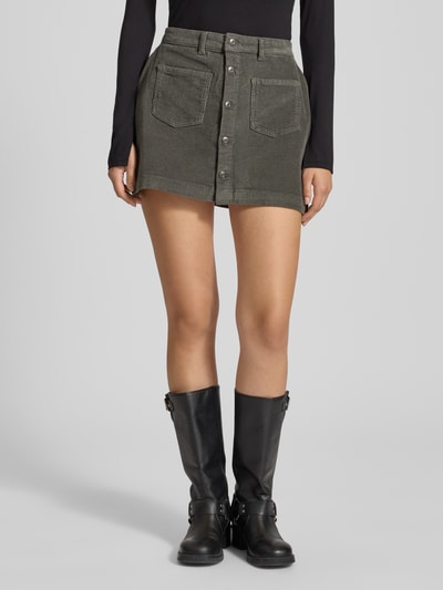 Only Mini-Cord-Rock aus Baumwoll-Mix Modell 'AMAZING GLOBAL' Stein 4