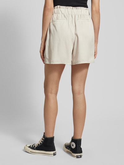 Tom Tailor Denim Shorts mit elastischem Bund Sand Melange 5