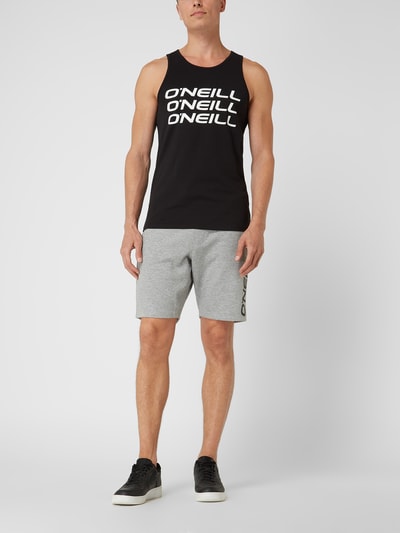 ONeill Sweatshort met logoprint  Middengrijs gemêleerd - 1