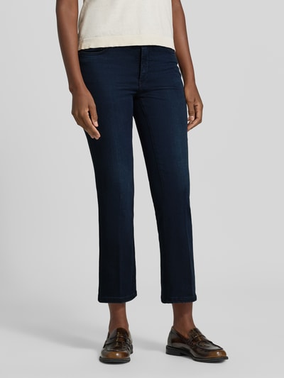 MAC Wide & Loose Fit Jeans aus Baumwoll-Mix Modell 'Dream Kick' Dunkelblau 4