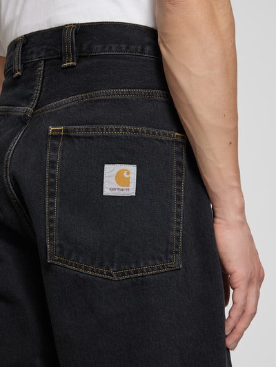 Carhartt Work In Progress Bermuda met steekzakken, model 'BRANDON' Zwart - 3