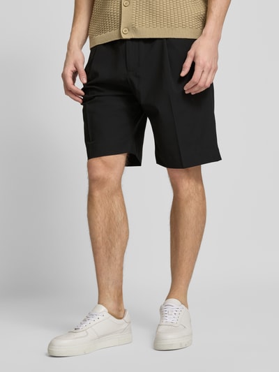 Antony Morato Regular Fit Shorts mit Bundfalten Modell 'NEIL' Black 4