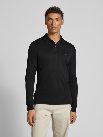 Tommy Hilfiger Regular fit poloshirt van puur katoen Zwart - 4
