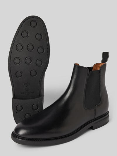 Polo Ralph Lauren Chelsea Boots mit Zugschlaufe Modell ASHER black online kaufen