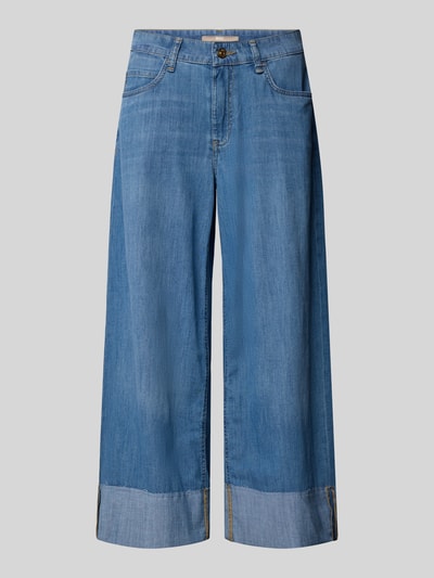 MAC Korte jeans met wijde pijpen, model 'NEVADA' Donkerblauw - 2
