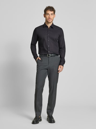 BOSS Regular Fit Businesshemd mit extra langem Arm Black 1