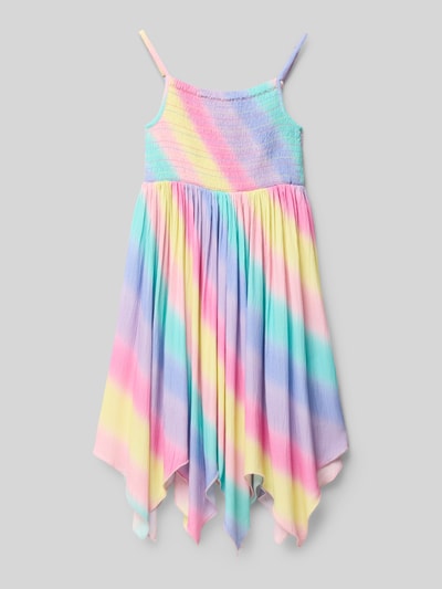 DANAMADE Kleid aus Viskose mit verstellbaren Spaghettiträgern Pink 1