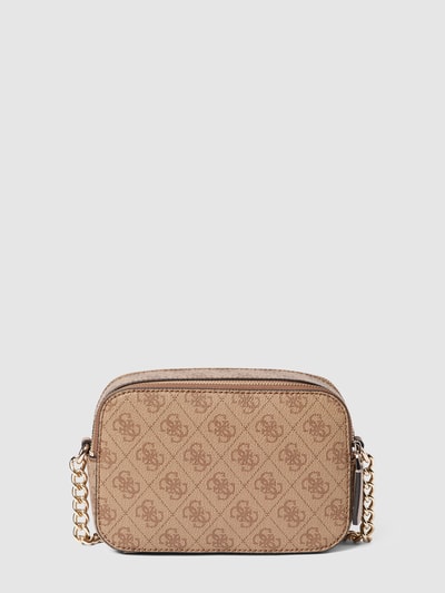 GUESS Camera Bag mit Label-Applikation Modell 'NOELLE' Hellbraun 4
