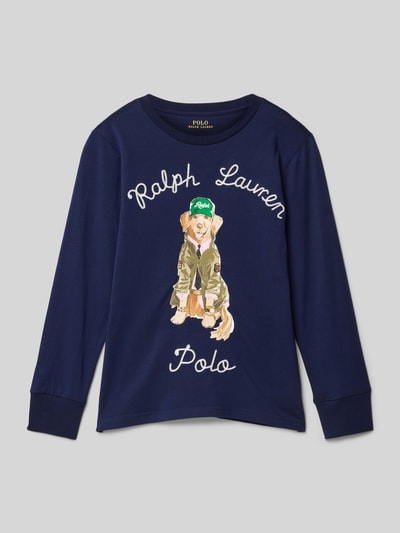 Polo Ralph Lauren Teens Longsleeve mit Motiv-Print Marine 1