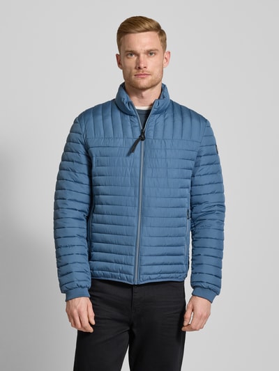 Lerros Steppjacke mit Stehkragen Rauchblau 4