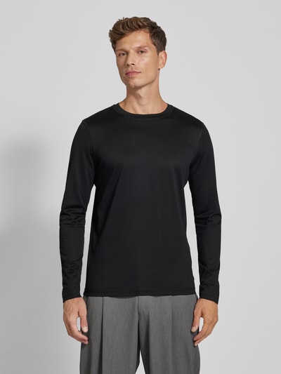 JOOP! Collection Longsleeve mit Label-Detail Modell 'Baseo' Black 4