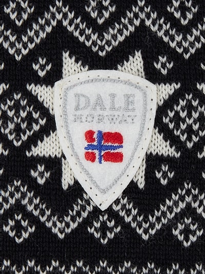 Dale of Norway Schal aus Merinowolle Modell 'Garmisch' Black 3