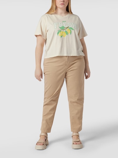 Levi's Plus PLUS SIZE T-Shirt mit Motiv-Print Offwhite 1