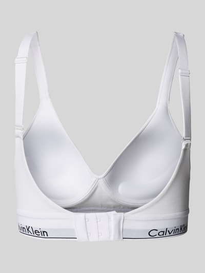 Calvin Klein Underwear BH mit elastischem Logo-Bund Weiss 3