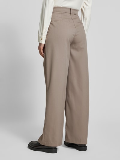 Vero Moda Loose Fit Stoffhose mit Bundfalten Modell 'NILA' Sand 5