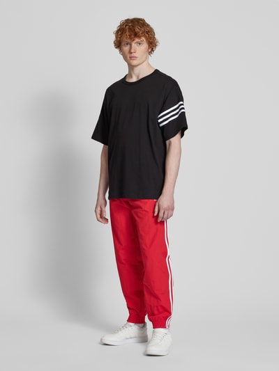 adidas Originals T-Shirt mit Label-Stitching Black 1