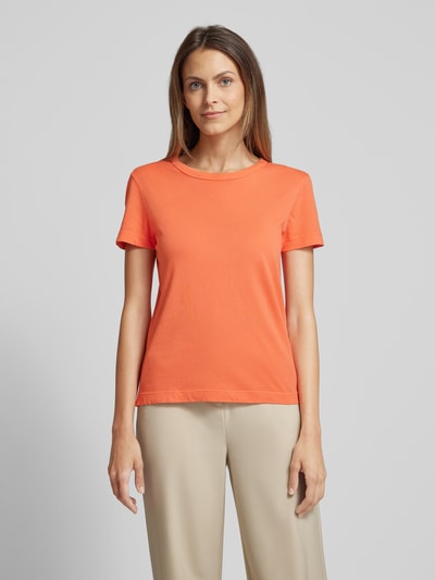 Marc O'Polo T-Shirt im unifarbenen Design Orange 4