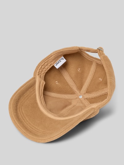 Jake*s Casual Baseballpet met wol Hazelnoot - 2