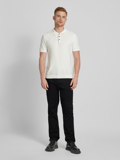 Tommy Hilfiger Chino met achterzakken, model 'DENTON' Zwart - 1