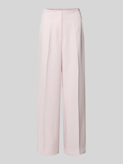 Forever New Wide Leg Hose mit Bügelfalten Modell 'Lee' Hellrosa 2