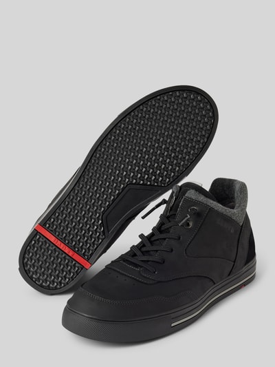 Lloyd Sneaker mit Label-Detail Modell 'ELLISON' Black 3