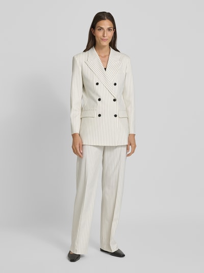HUGO Blazer mit Reverskragen Modell 'Amelora' Offwhite 1