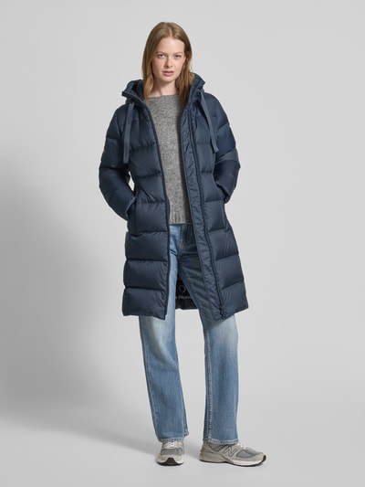 Marc O'Polo Regular Fit Daunenmantel mit Daunen-Feder-Füllung Marine 1
