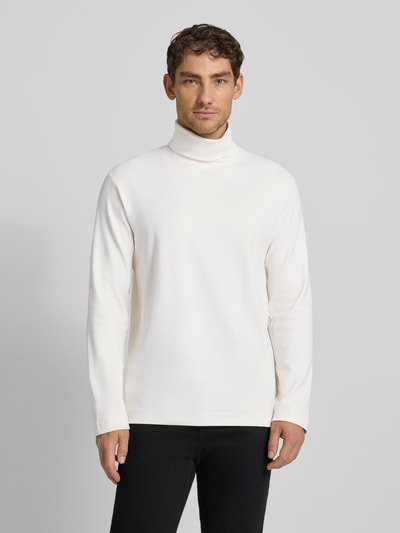 Tom Tailor Regular fit coltrui van katoenmix Offwhite - 4