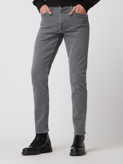 Armedangels Extra slim fit jeans met stretch, model 'Jaari'  Middengrijs - 4