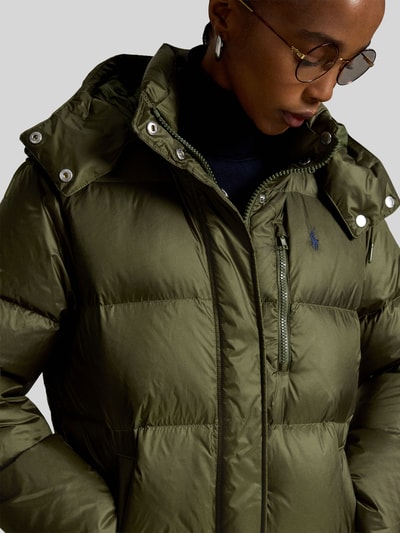 Polo Ralph Lauren kurtka puchowa z odpinanym kapturem Oliwkowy 6
