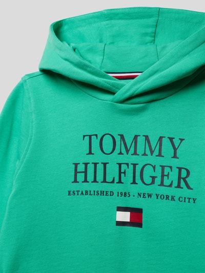 Tommy Hilfiger Teens Bluza z kapturem Lazurowy 2