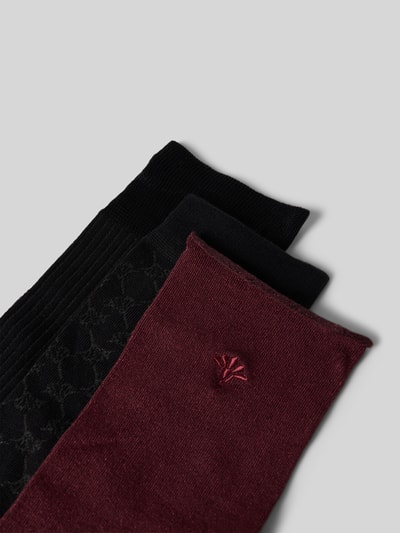 JOOP! Collection Socken mit Label-Detail im 3er-Pack Black 2