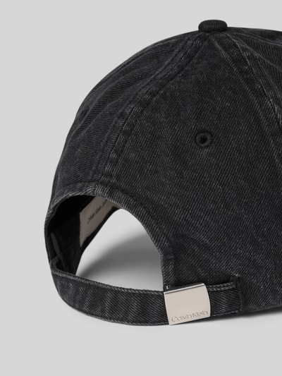 CK Calvin Klein Basecap mit Label-Stitching Black 3