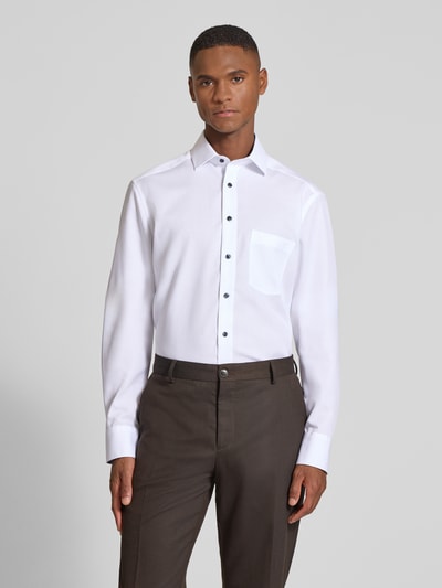 OLYMP Regular Fit Businesshemd mit extra langem Arm Weiss 4