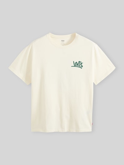 Levi's® Relaxed Fit T-Shirt aus reiner Baumwolle Offwhite 2