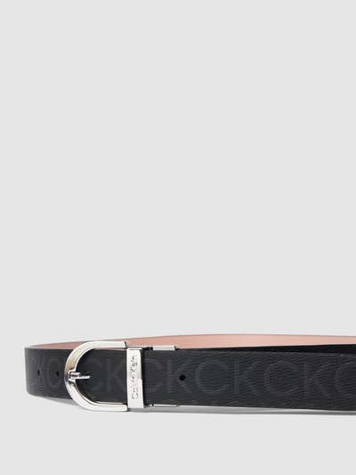 CK Calvin Klein Ledergürtel mit Wendefunktion Schwarz 2