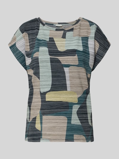 Tom Tailor Oversized Blouse van Viscosemix Petrol - 2