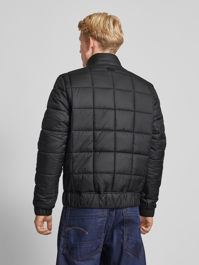 G-Star Raw Gewatteerd jack met labelapplicatie, model 'Meefic' Zwart - 5