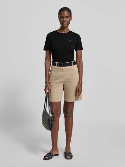 Tommy Hilfiger Slim Fit T-Shirt aus reiner Baumwolle Black 1