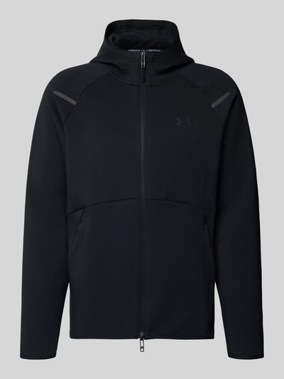 Under Armour Trainingsjack met tweewegsritssluiting, model 'Unstoppable' Zwart - 2